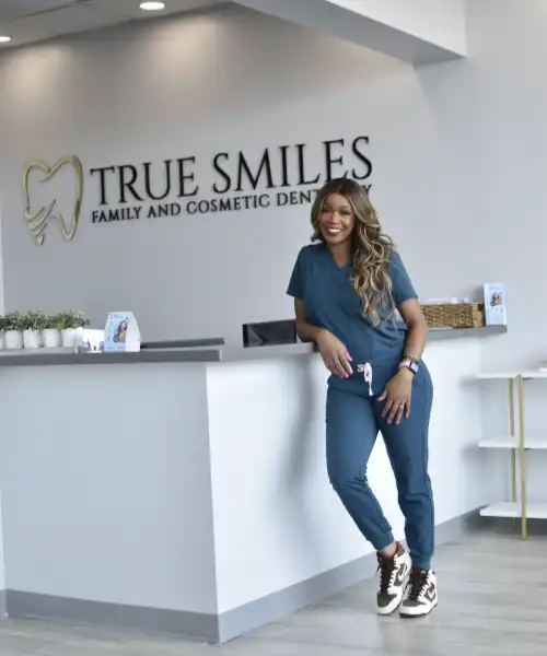 Dr. Jennifer Ogbuehi at True Smiles Dentistry