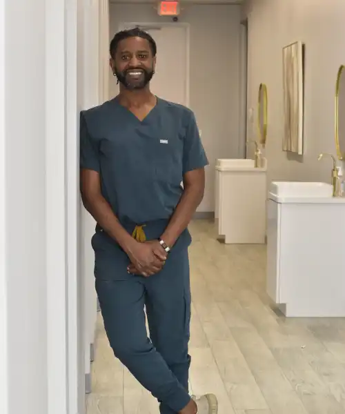 Dr. Olagoke Masha at True Smiles Dentistry